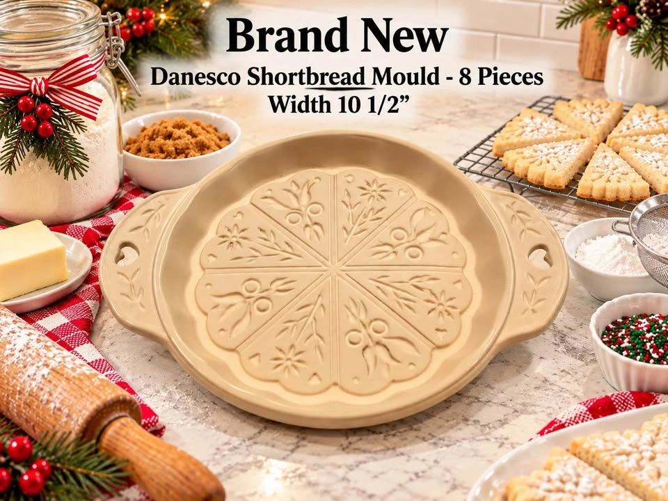 Shortbread Mold Danesco Brand New - photo 2
