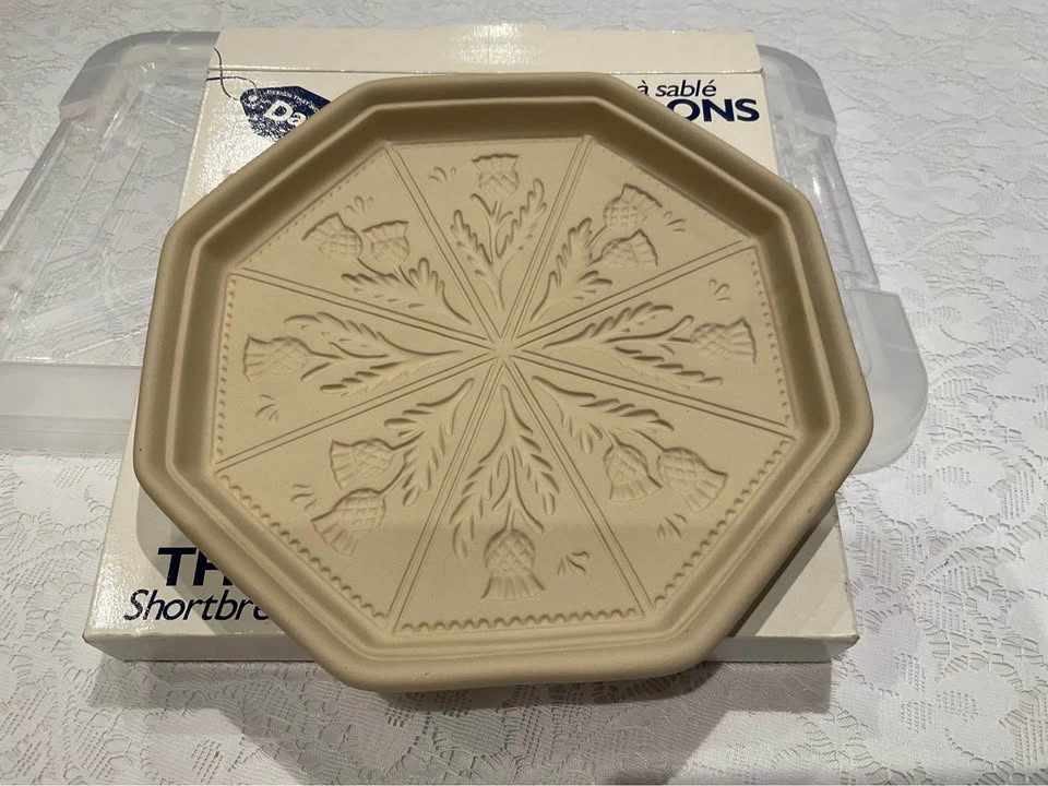 Shortbread Mold BNIB Thistle Design Danesco - photo 3