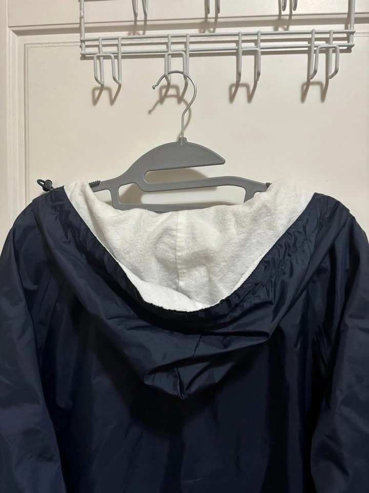 Charles River Navy blue lined Anorak Windbreaker-xl unisex - photo 4