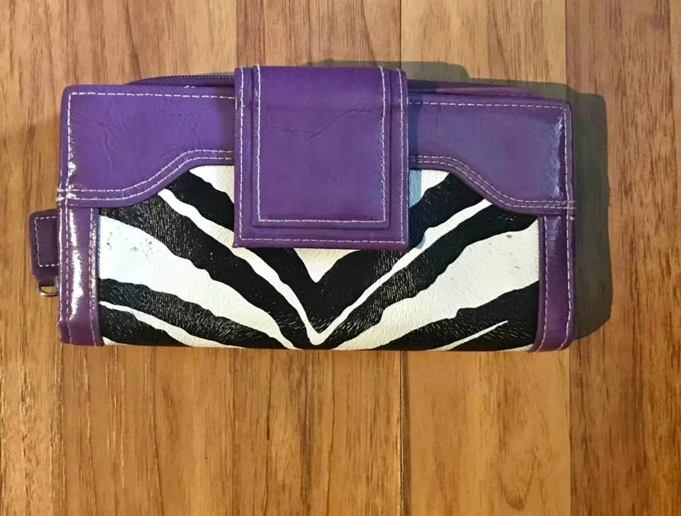Zebra Print Wallet