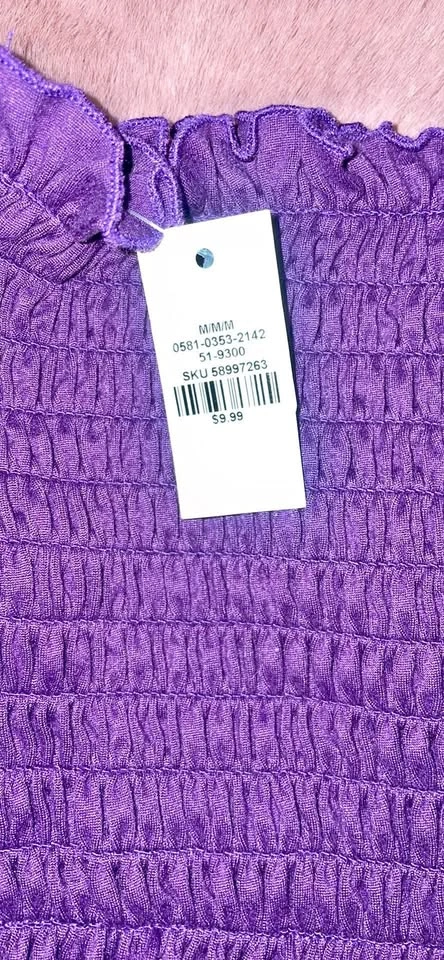 BNWT Purple Top