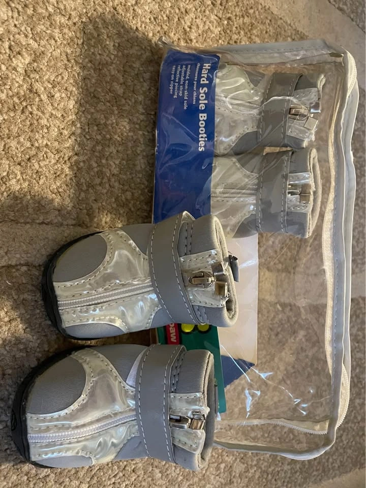 New Reflective Dog Booties - Hard Sole - photo 2