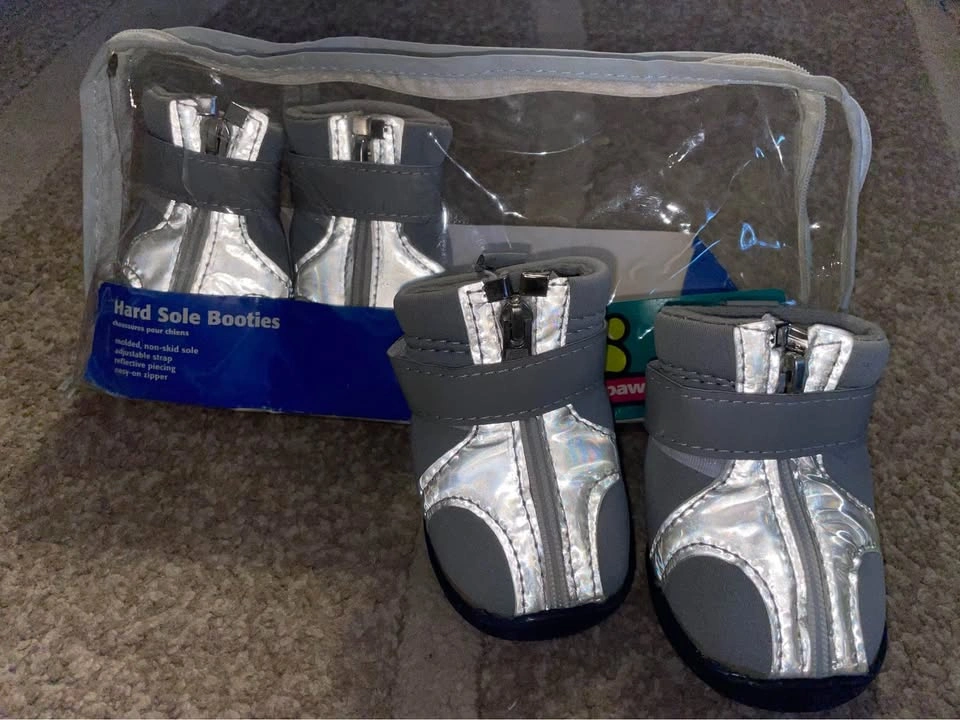 New Reflective Dog Booties - Hard Sole - photo 3