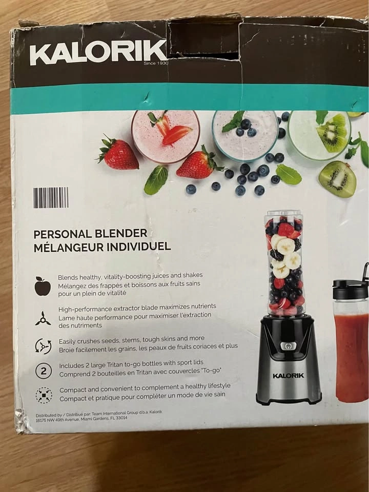 Brand New Kalorik Blender in Box - photo 2