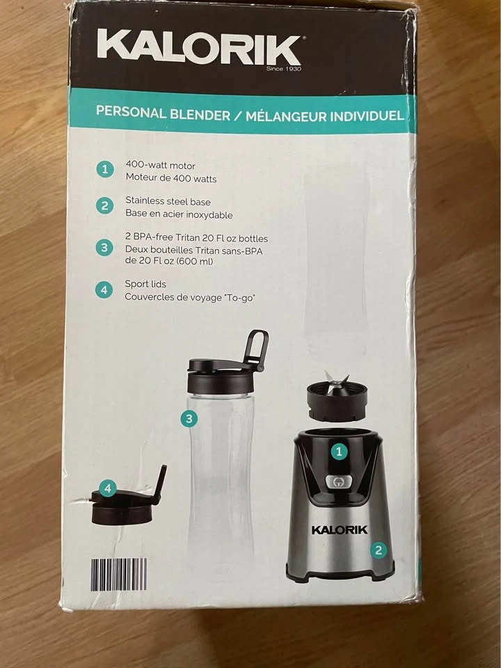 Brand New Kalorik Blender in Box - photo 3