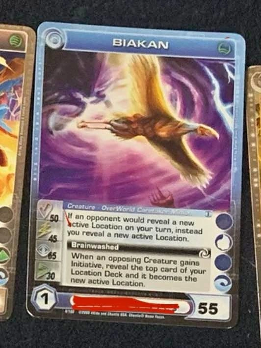 Biakan Max Energy 1st Edition Chaotic Card