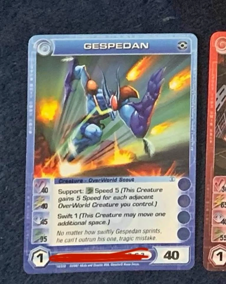 Gespedan Max E/W 1st Edition Chaotic Card