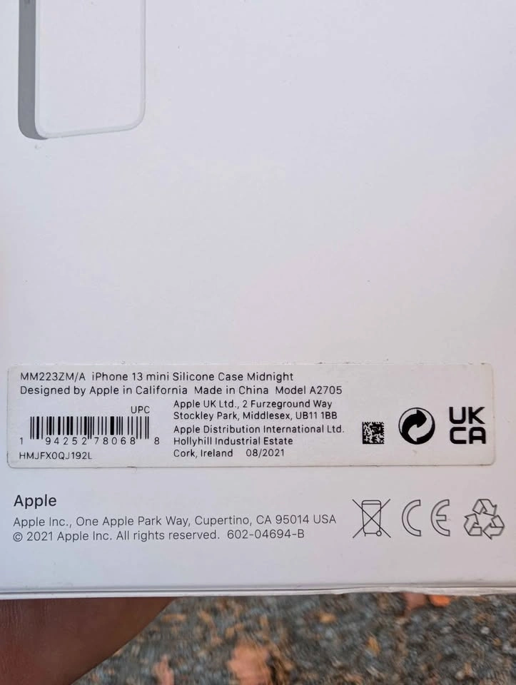 Apple Silicone Case for iPhone 13 Mini - photo 2