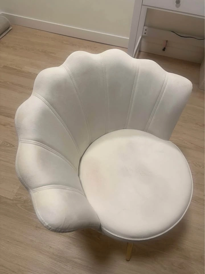 Modern Velvet Shell Dining Chair - photo 3
