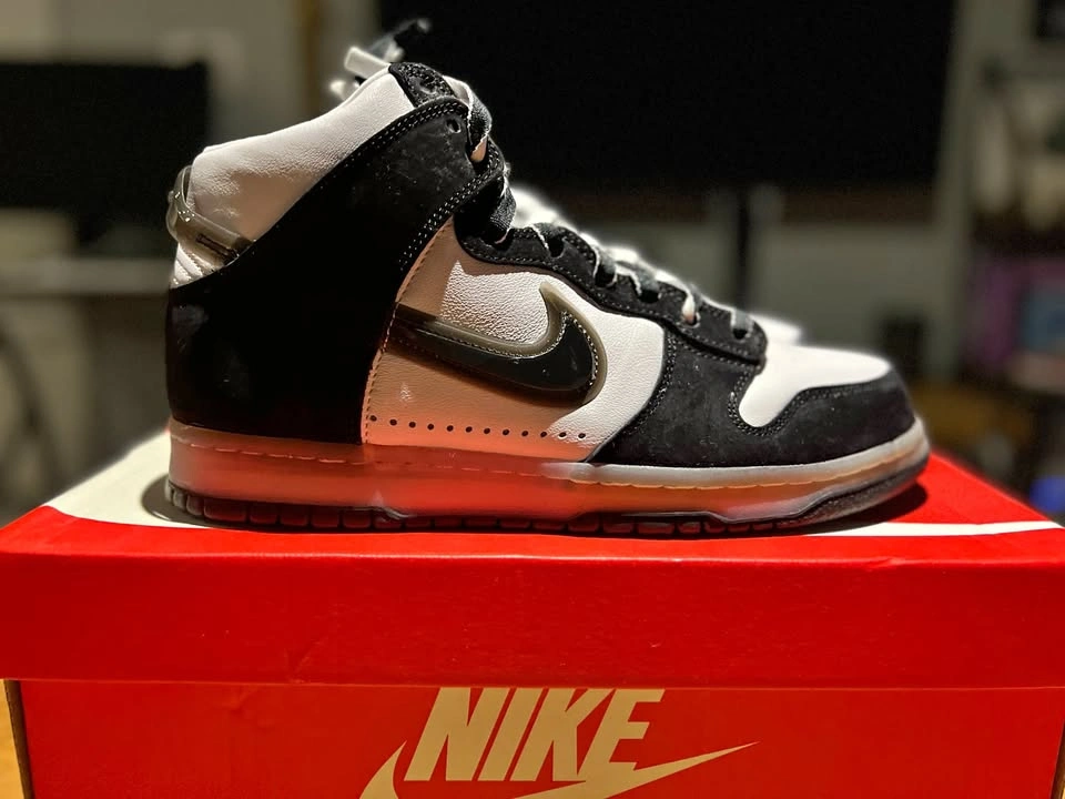 Nike Dunk High Slam Jam White Black Size 10