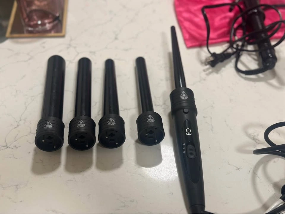 Conair Hair Dryer and Interchangeable Curling Wand Set - photo 2