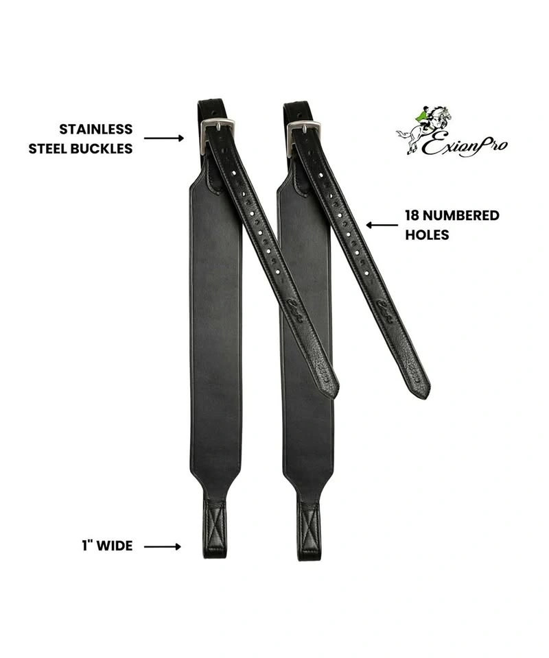 New ExionPro Wide Stirrup Leathers 48"