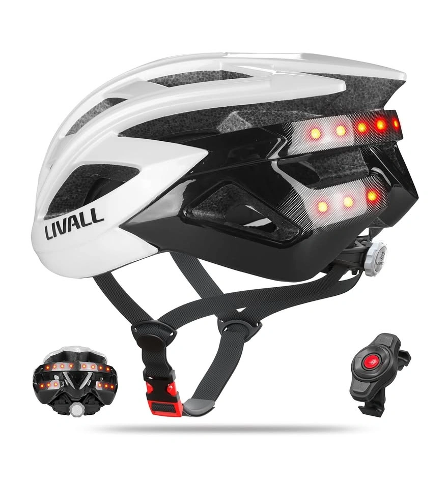 LIVALL Smart Bike Helmet with Lights, Bluetooth & SOS