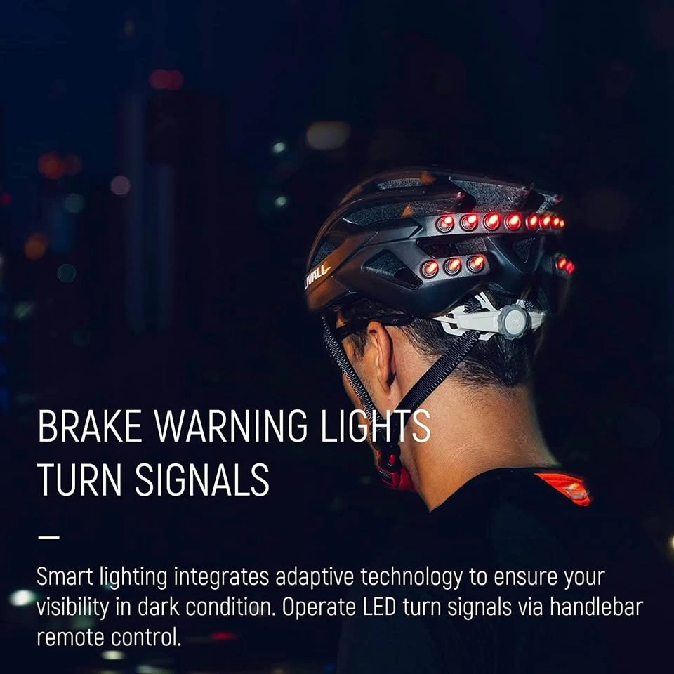 LIVALL Smart Bike Helmet with Lights, Bluetooth & SOS - photo 5