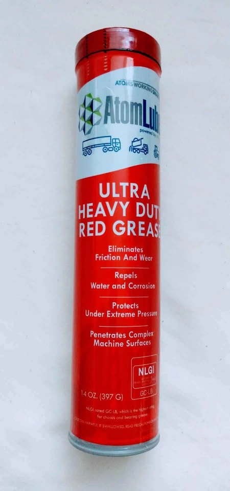 AtomLube 400g Ultra Heavy Duty Red Grease 14OZ Lubricant Lube