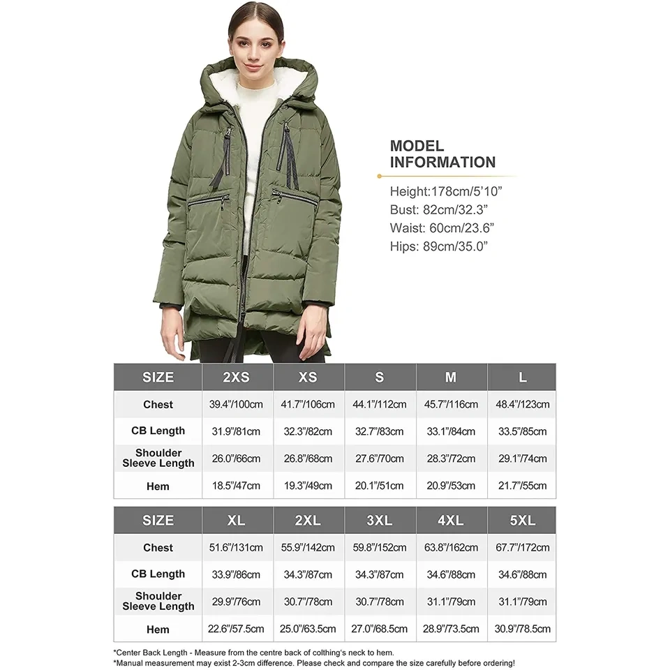 NEW Orolay Women's Down Filled Jacket XL Winter Coat - photo 4