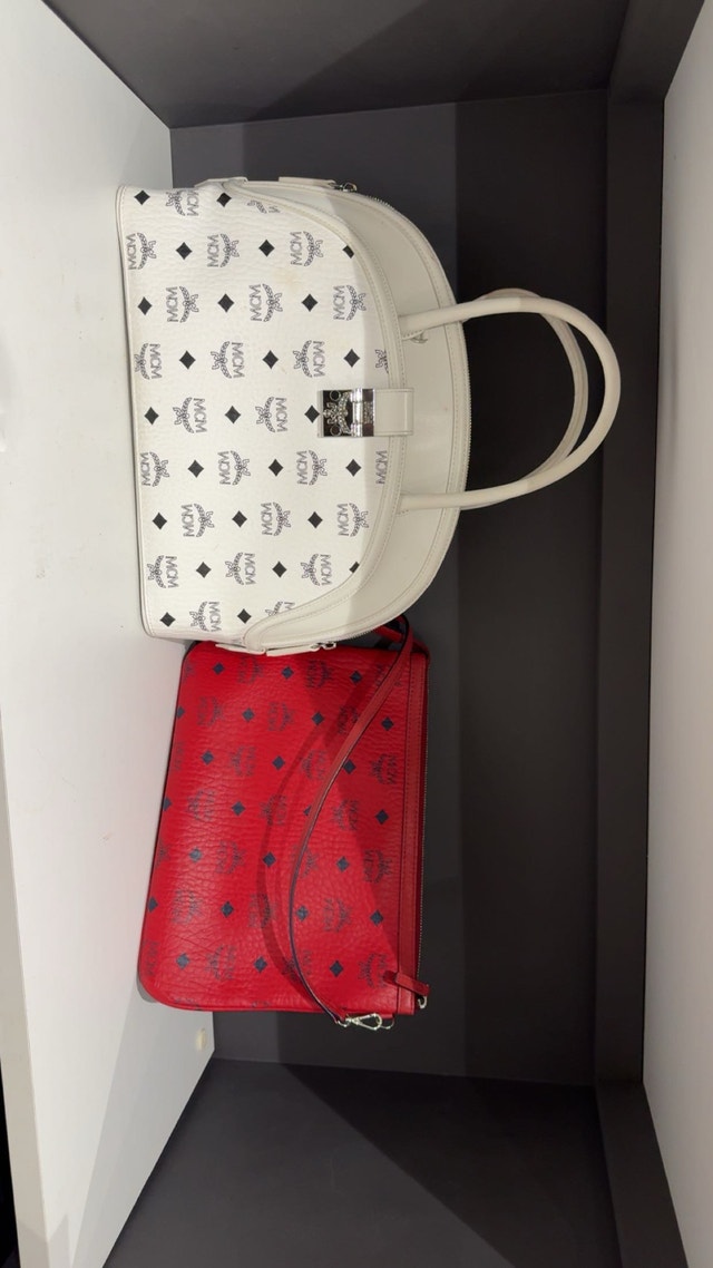 MCM Handbag and Clutch Set