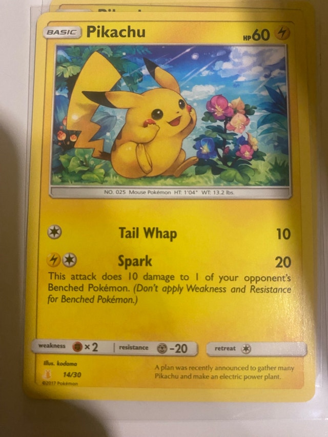 Pikachu 14 29 56 66 111 Pokémon Cards - photo 3