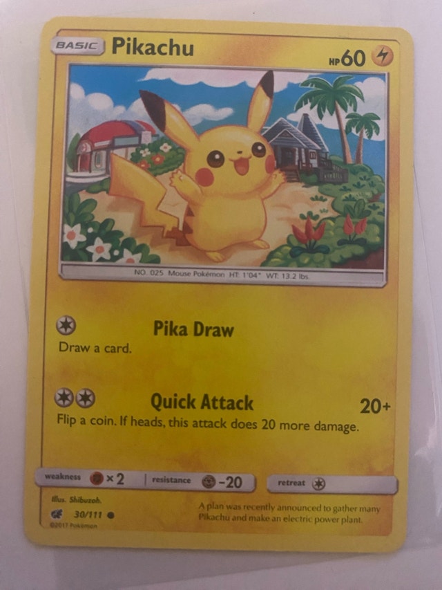 Pikachu 30 55 60 Pokémon Cards - photo 5