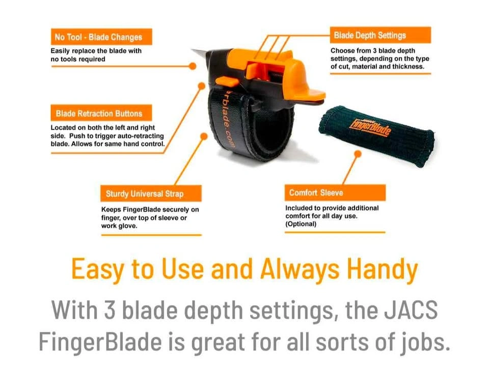 JACS FingerBlade - Combo Pack 10 - photo 3