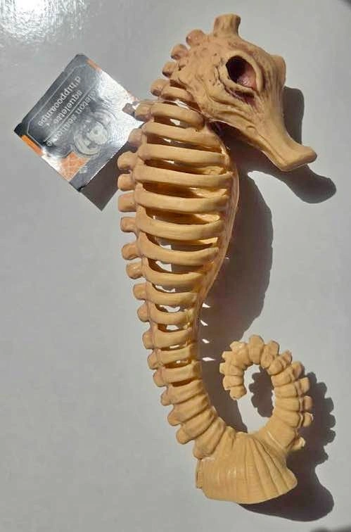 Plastic Skeleton Seahorse Halloween Decoration – New