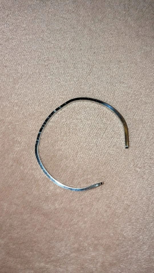 Adjustable Metal Cuff Bracelet "EAT A BAG OF D!¢K$" - photo 3