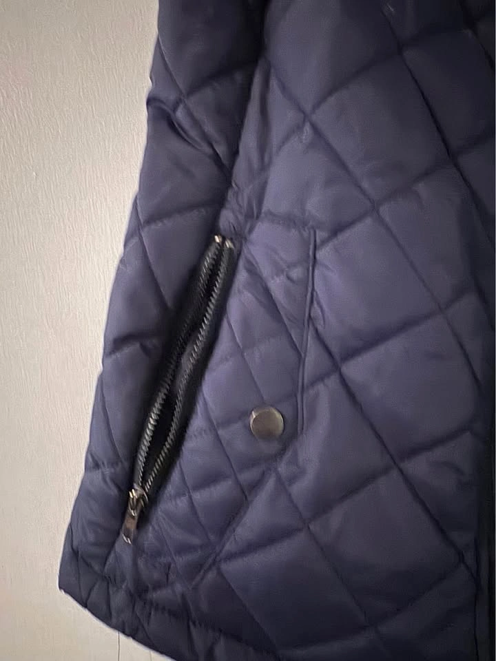 Women’s Navy Blue Quilted Vest - photo 2