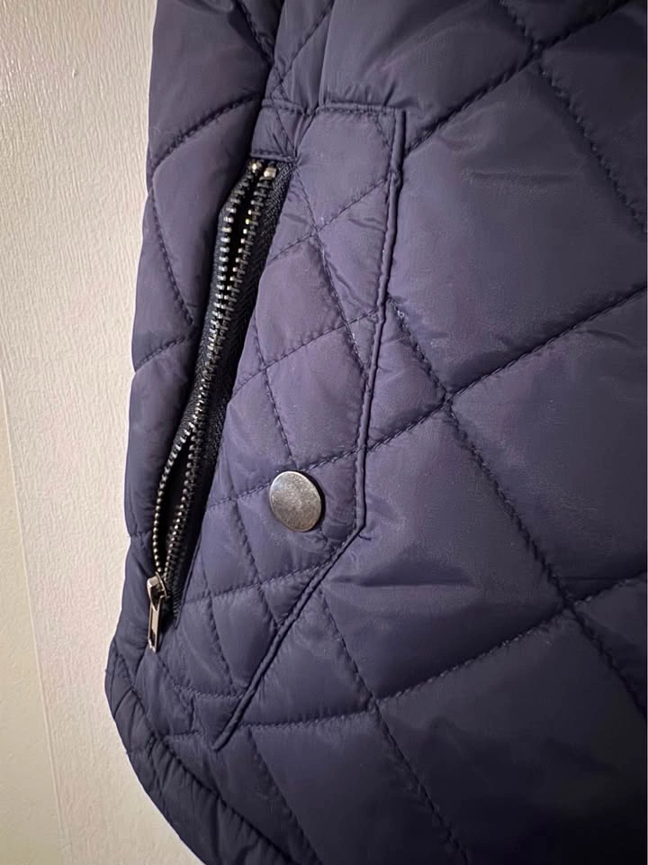 Women’s Navy Blue Quilted Vest - photo 5