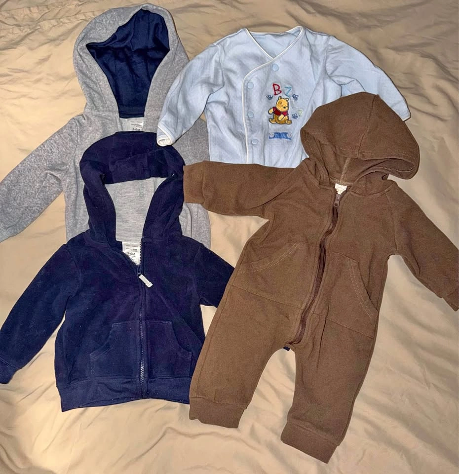 Baby Jackets bundle Size 3-6 mos