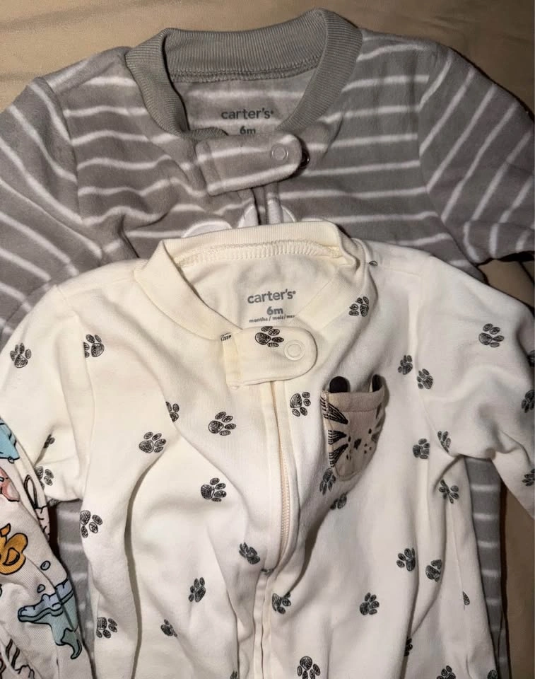 Baby Sleeper / Footed pajamas Bundle 3-6 mos - photo 4