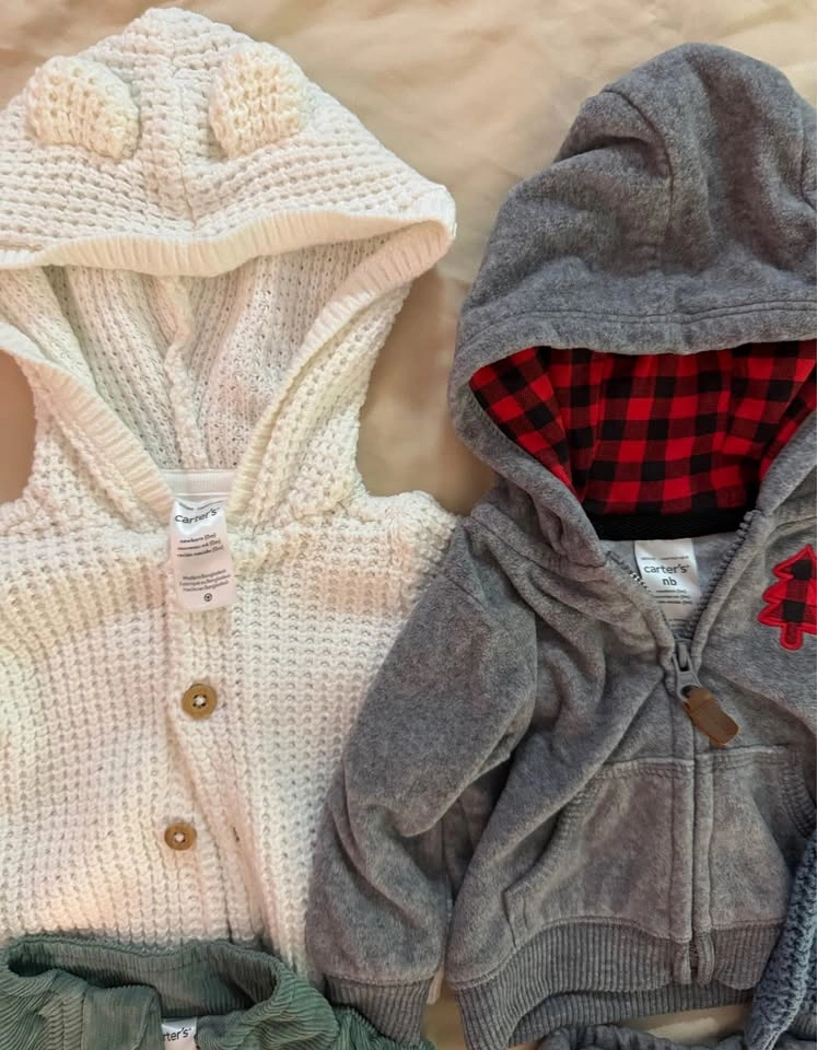Carter's Baby Boy Clothing Bundle - NB & 3M - photo 2
