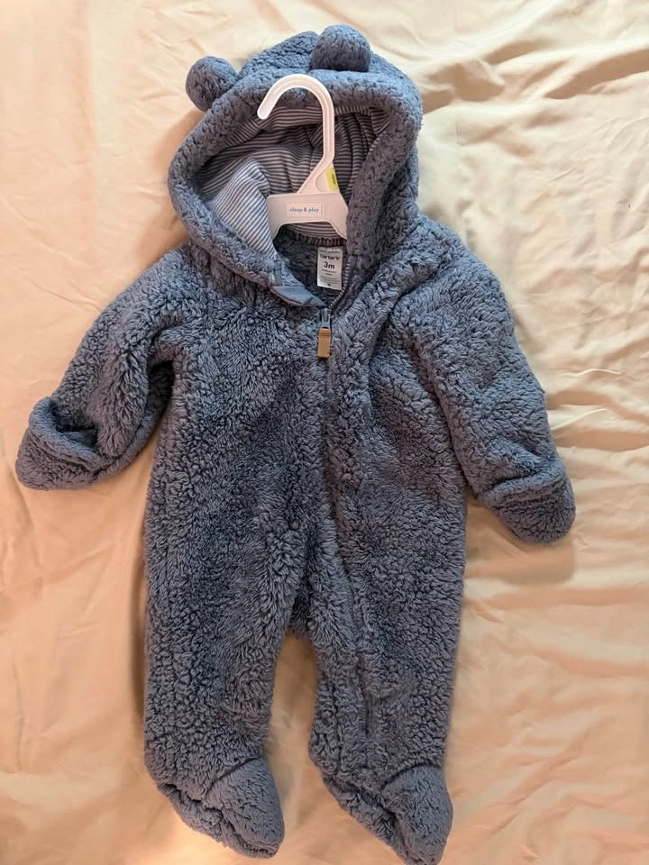 Carter's and Small Story Sherpa Baby Buntings (3mos) - photo 2