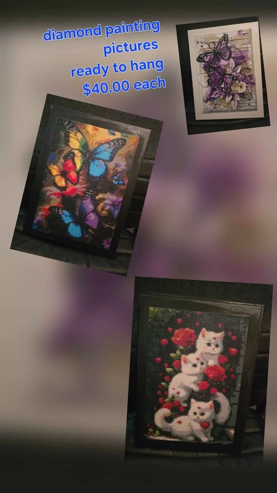 Homemade diamond painting pictures - photo 4