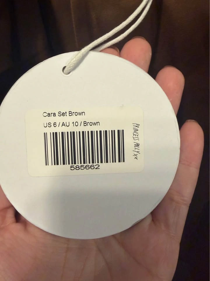 NEW with tags- Princess Polly brown set, US6 - photo 2