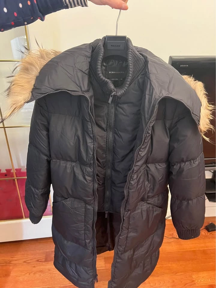 BCBG goose down winter coat women - photo 4