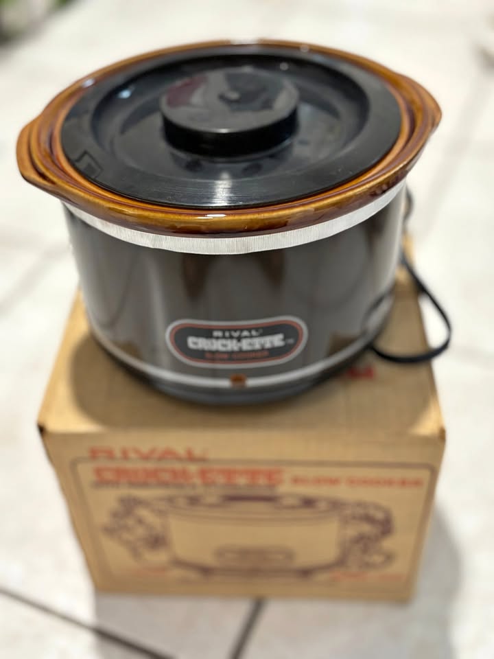 Rival Brown CROCK-ETTE 1 Quart Slow Cooker