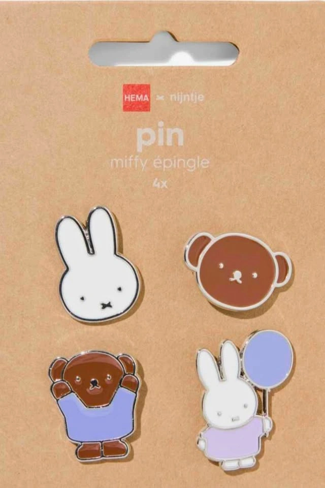 Miffy x Hema Pins (set of 4) - photo 2