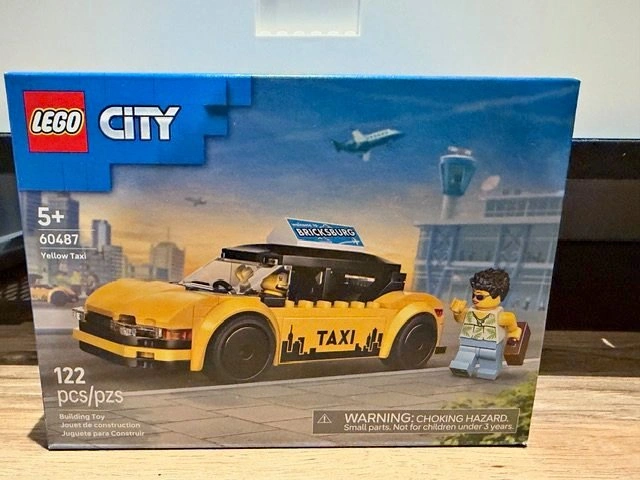 Lego 60487 - Yellow Taxi - BNIB