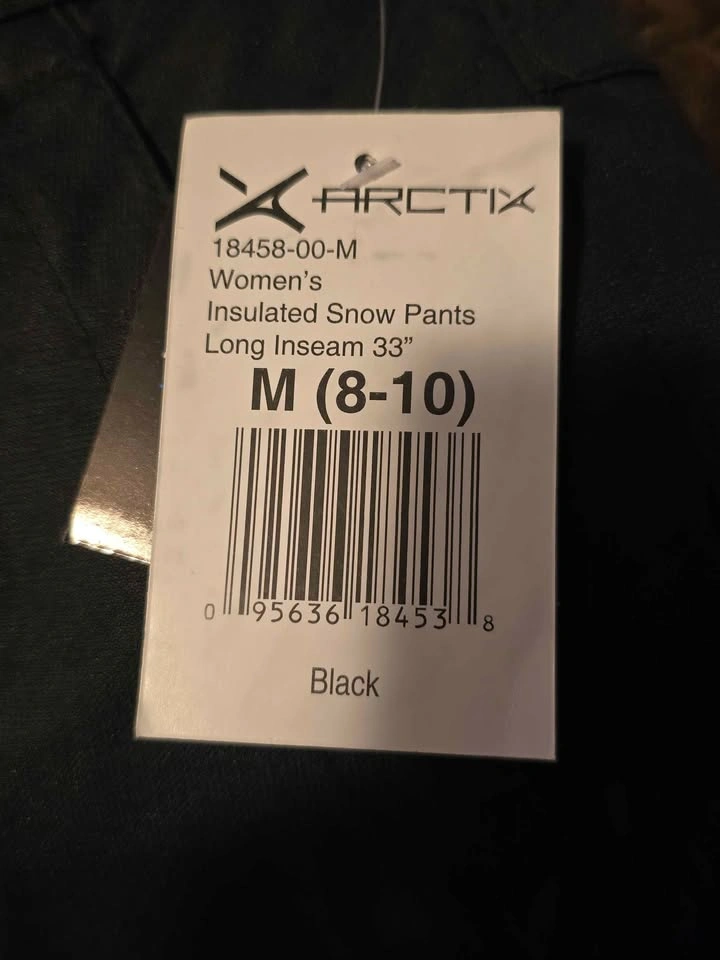 Arctix Women's Insulated Snow Pants - Size Medium (8-10) Long - photo 3