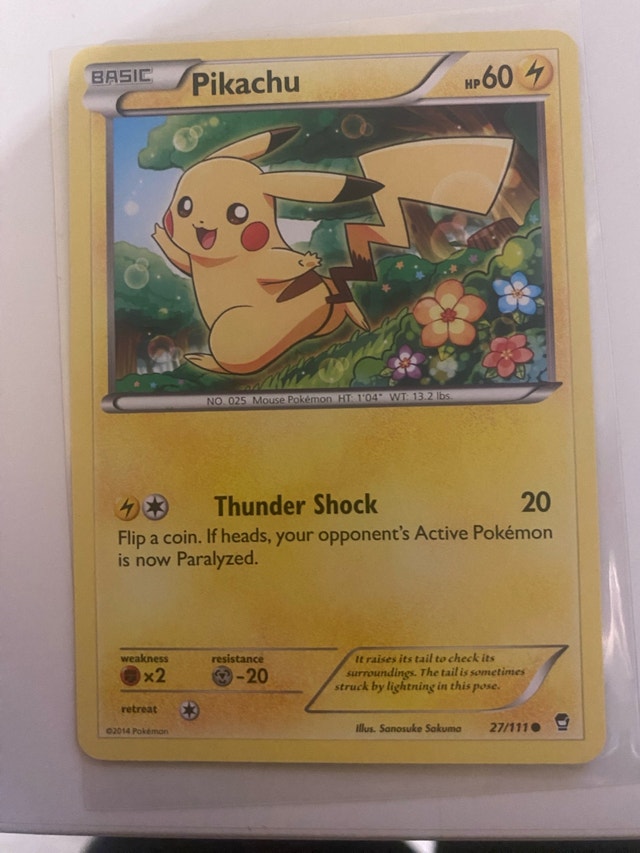 Pikachu 27/111 Pokémon Cards - photo 5