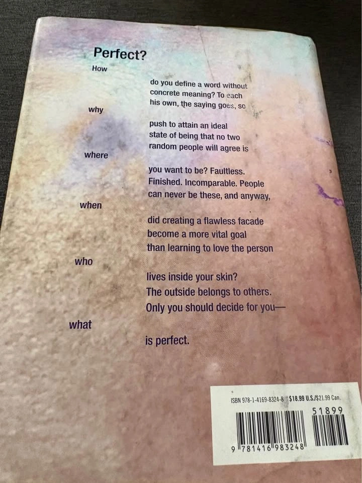 Perfect by Ellen Hopkins hardcover book - photo 2