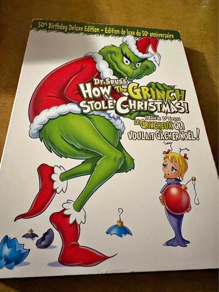 How the Grinch Stole Christmas 50th Birthday Deluxe Edition DVD