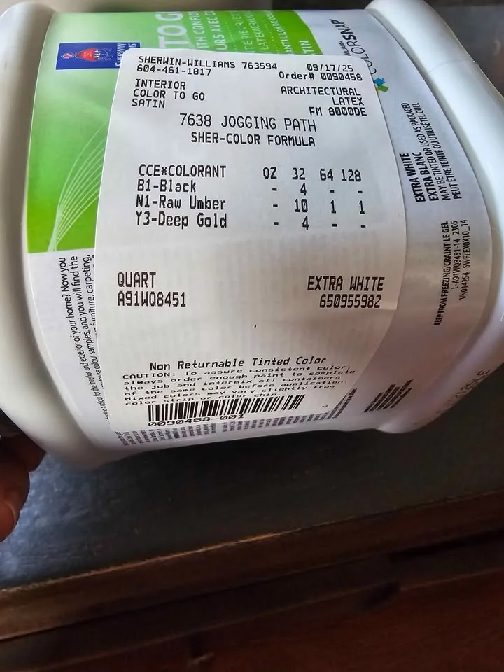 ❤️ Sherwin Williams 1qt Paint Sample - Jogging Path image indicator(3)