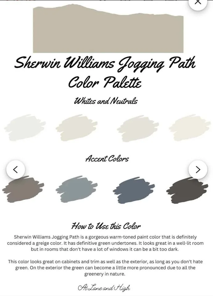 ❤️ Sherwin Williams 1qt Paint Sample - Jogging Path image indicator(6)