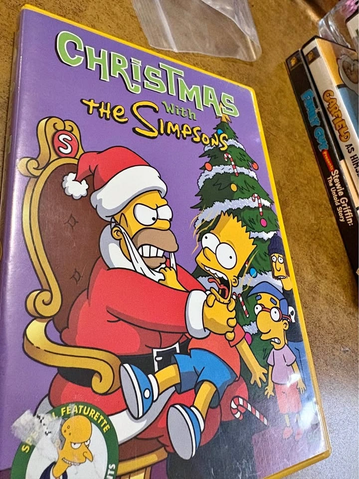 The simpsons Christmas dvd