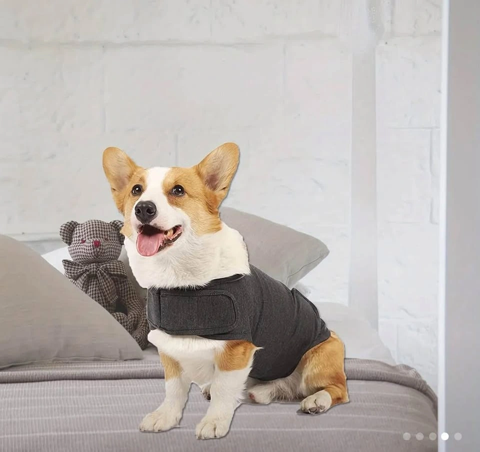 Dog Anxiety Jacket - Calming Pet Vest for Medium Dogs - photo 2