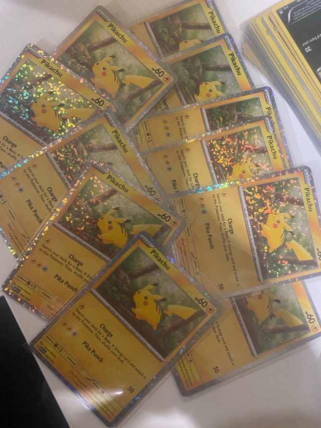 Pikachu 002/015 Promo Pokémon McDonald’s Cards 14 total