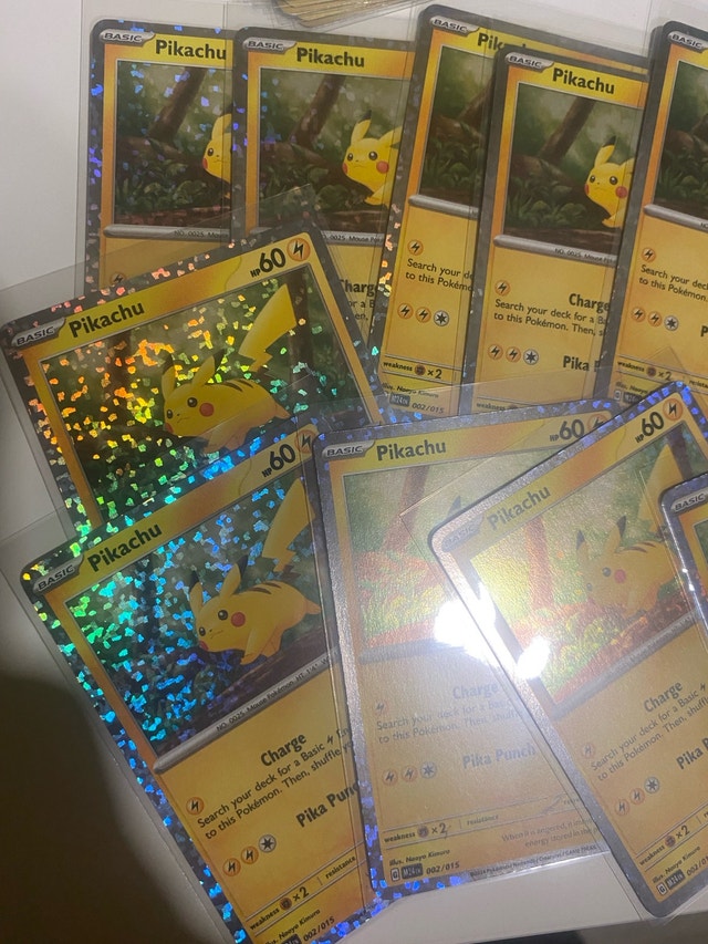 Pikachu 002/015 Promo Pokémon McDonald’s Cards 14 total - photo 2