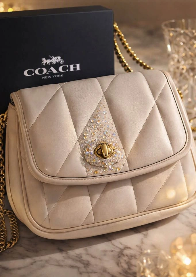 1 of 1 Customized Coach Quilted Bag