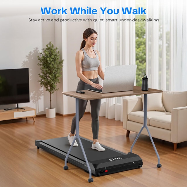 Walking Pad Under Desk Treadmill for Home